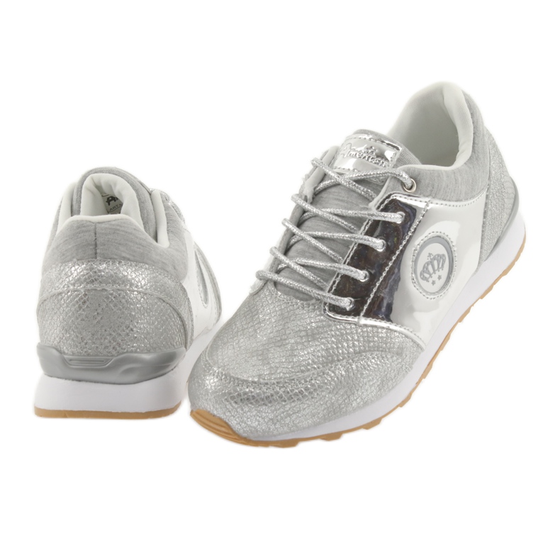 Sport American Club ES10 silber grau 4
