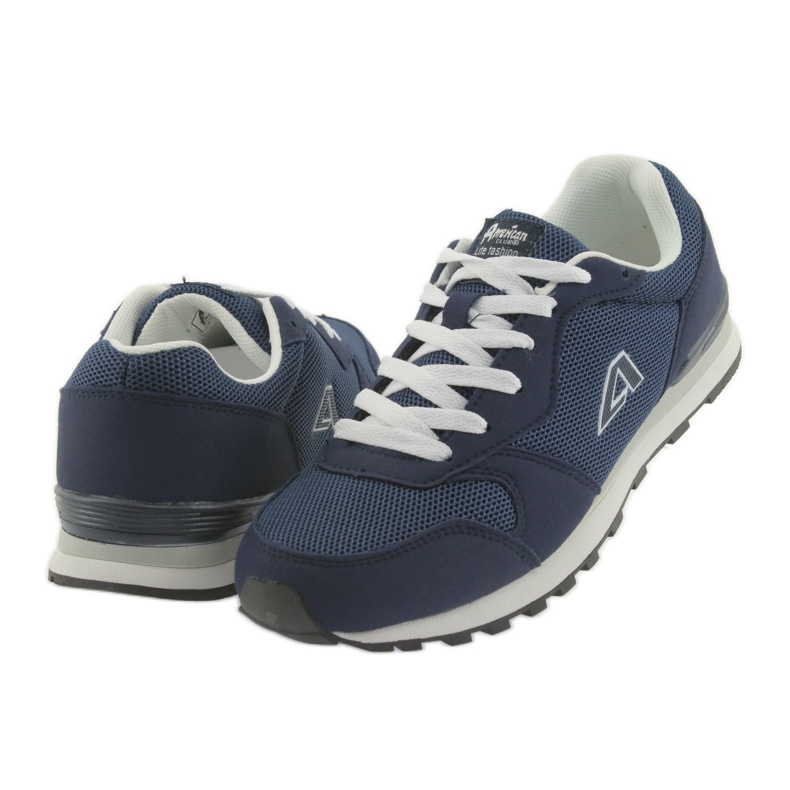 American Club 12 marineblaue Sportschuhe navy blau 4