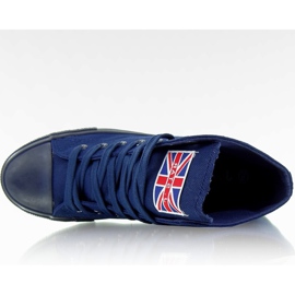 Turnschuhe mit der Flagge N003 Navy II-GAT navy blau 1