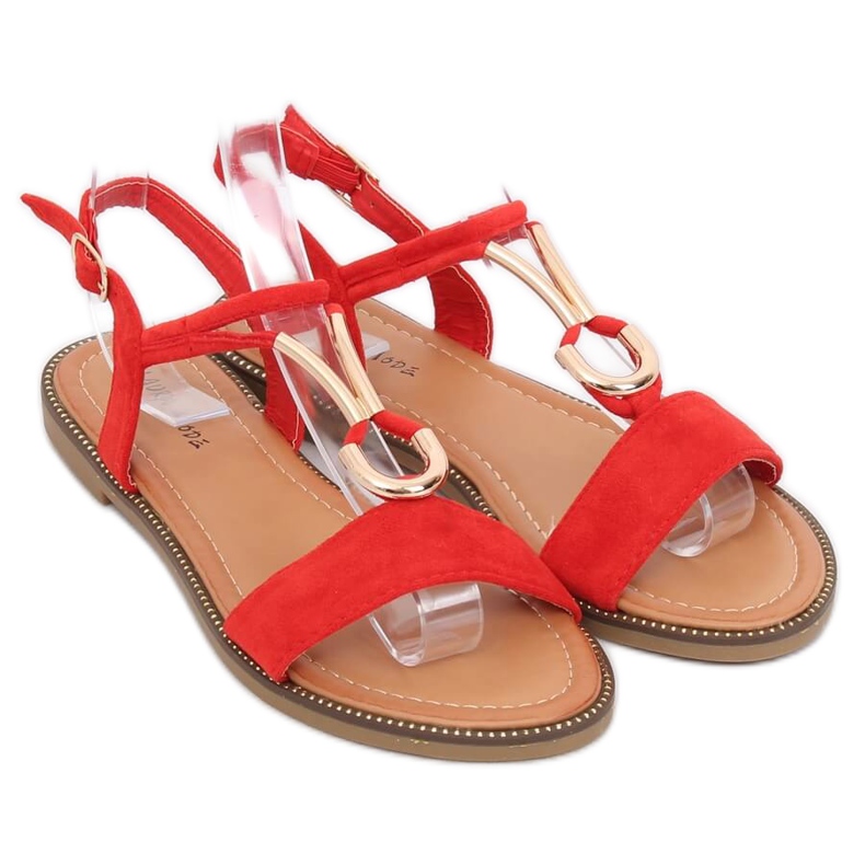 Rote Damensandalen WL024 Rot 2