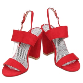 Sandalen am Pfosten Rot S116 Rot 2