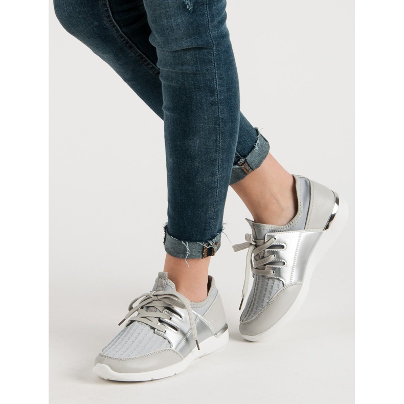 Sportschuhe zum Hineinschlüpfen grau 2