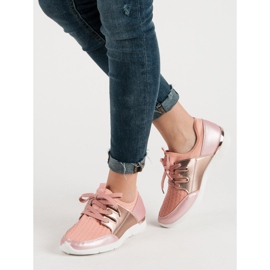Sportschuhe zum Hineinschlüpfen rosa 1