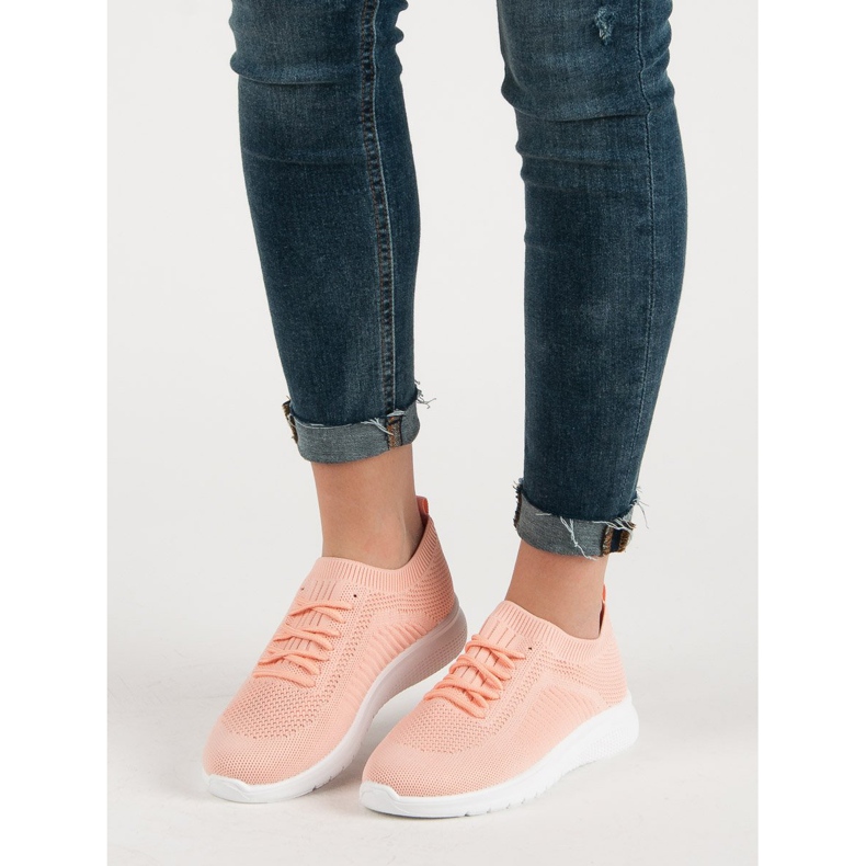 Primavera Leichte Textilschuhe rosa 1