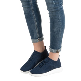 Primavera Leichte Textilschuhe blau 1