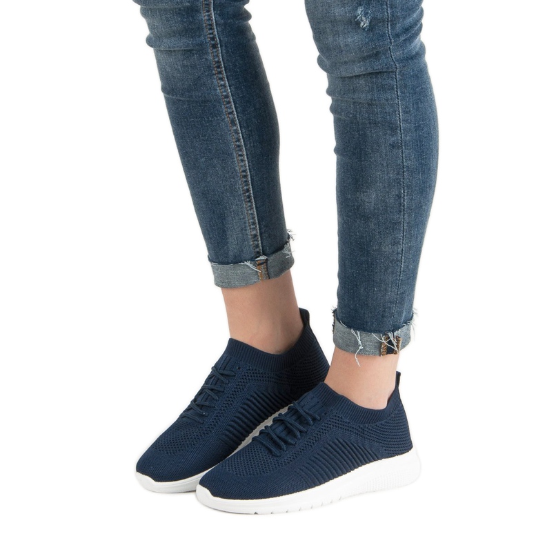 Primavera Leichte Textilschuhe blau 1