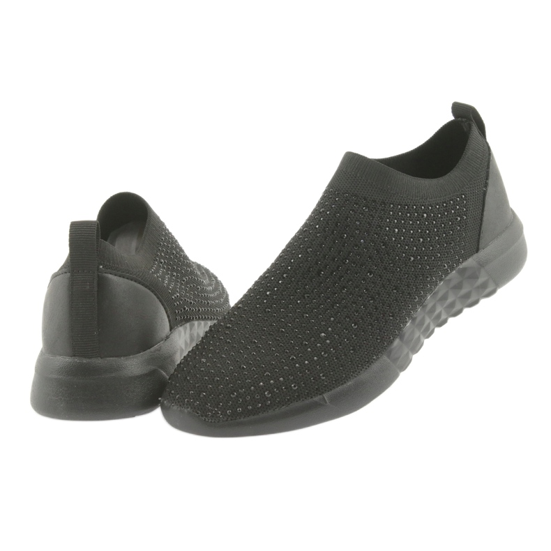 Sport Mädchen American Club AD06 schwarz 4