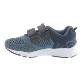 American Club American CA05 marineblaue Sportschuhe mit Klettverschluss 2