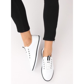 Damen Turnschuhe schwarz und weiß XJ-2918 Black 1