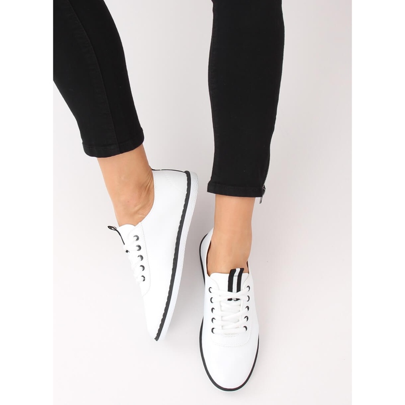 Damen Turnschuhe schwarz und weiß XJ-2918 Black 1