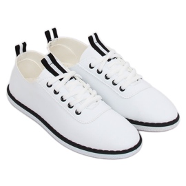 Damen Turnschuhe schwarz und weiß XJ-2918 Black 2