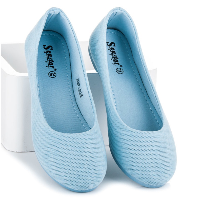 Seastar Bequeme Ballerinas blau 1