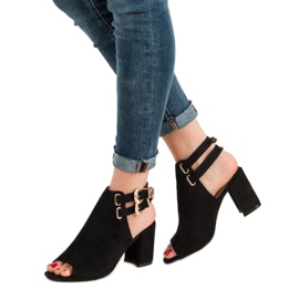 Erynn Elegante Sandalen schwarz 1