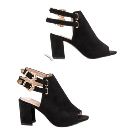 Erynn Elegante Sandalen schwarz 2