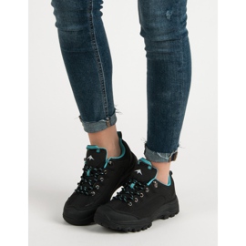 Schwarze Trekkingschuhe 2