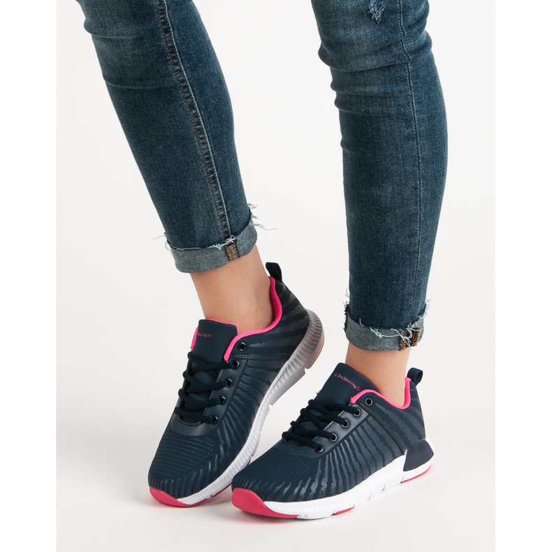 Ax Boxing Marineblaue Sportschuhe navy blau 1