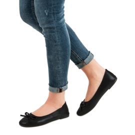 Evento Schwarze Ballerina mit Schleife 2