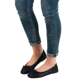 Evento Schwarze Ballerina mit Schleife 1