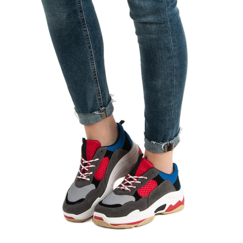 Qinba Mehrfarbige Turnschuhe 2