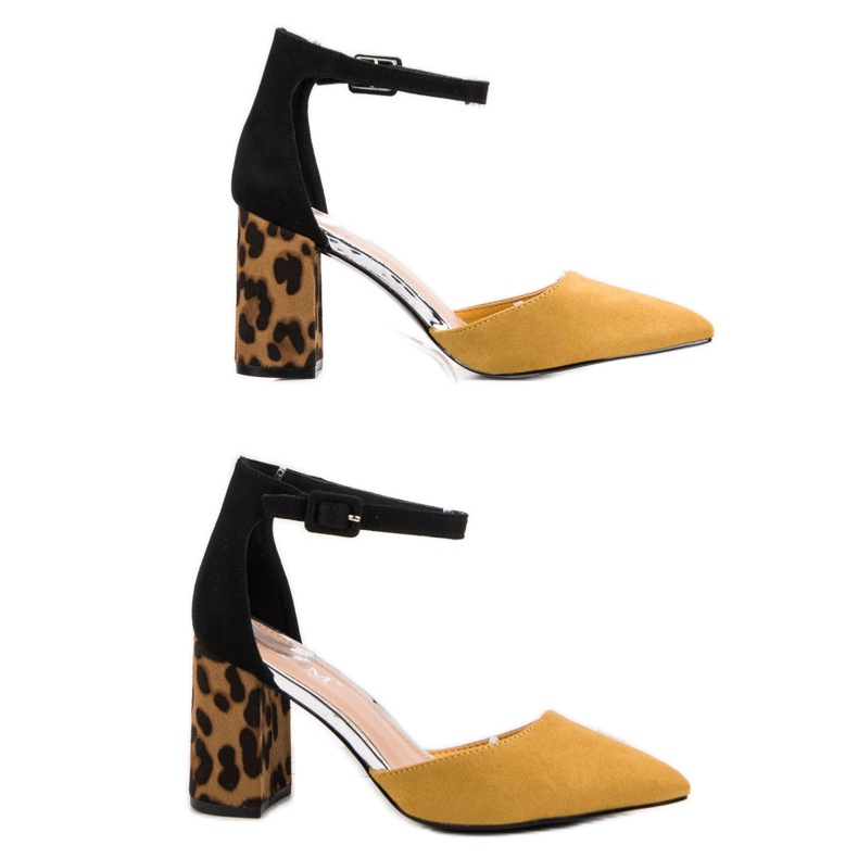 Cm Paris Pumps in Szpic-Mode gelb 2