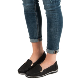 Anesia Paris Schwarze Loafer 2