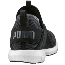 Laufschuhe Puma Mega Nrgy Knit Wn s Black-Asphalt W 190373 01 schwarz 2