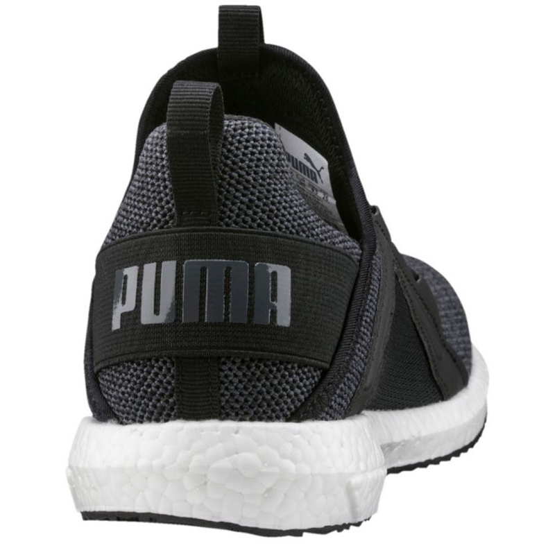 Laufschuhe Puma Mega Nrgy Knit Wn s Black-Asphalt W 190373 01 schwarz 2