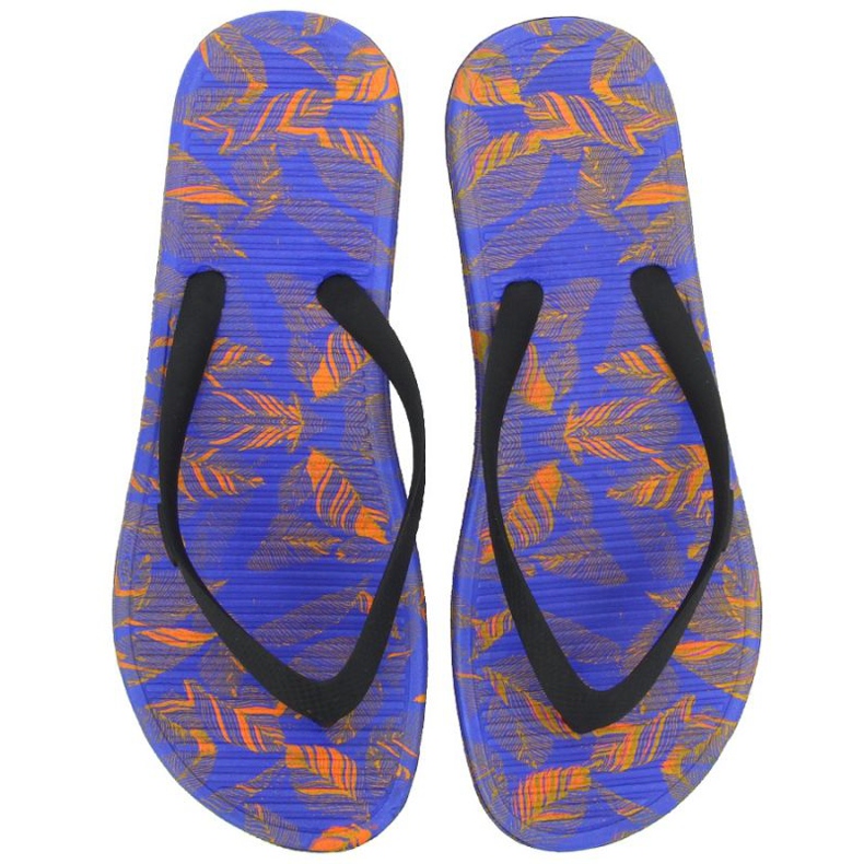 Nike Solarsoft Thong Ii Print M 511365-064 Rutschen schwarz lila 1