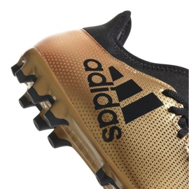 Adidas X 17.3 Ag M CP9233 Fußballschuhe mehrfarbig golden 2