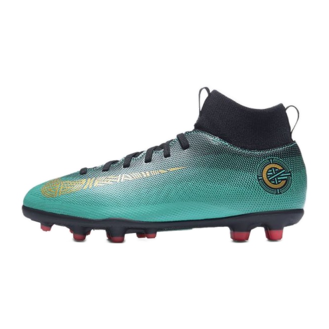 Nike Mercurial Superfly 6 Club CR7 Mg Jr AJ3115-390 Fußballschuhe blau blau 1