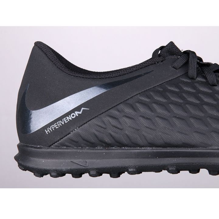 Nike Hypervenom Phantomx 3 Club Tf AJ3811-001 Fußballschuh schwarz schwarz 2