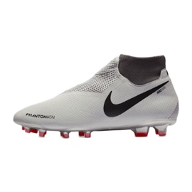 Nike Phantom Vsn Pro Df Fg AO3266-060 Fußballschuhe weiß grau 1