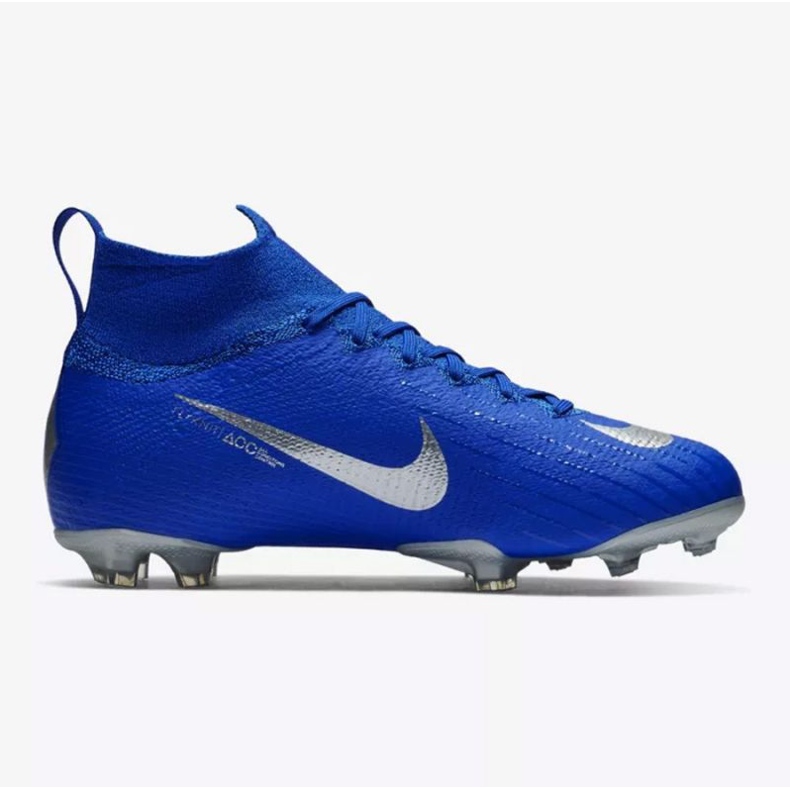 Nike Mercurial Superfly 6 Elite Fg Jr AH7340-400 Fußballschuhe blau blau 1