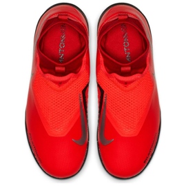 Nike Phantom Vsn Academy Df Tf Jr AO3292-600 Fußballschuhe rot rot 2