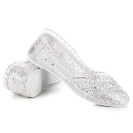 Seastar Ballerinas aus Boho-Spitze grau 2