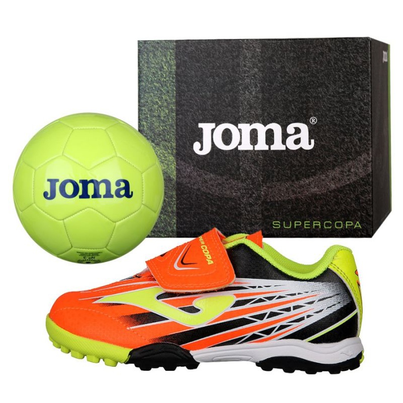 Fußballschuhe Joma Super Copa Jr Tf SCJS.908.TF + Freier Ball mehrfarbig mehrfarbig 1