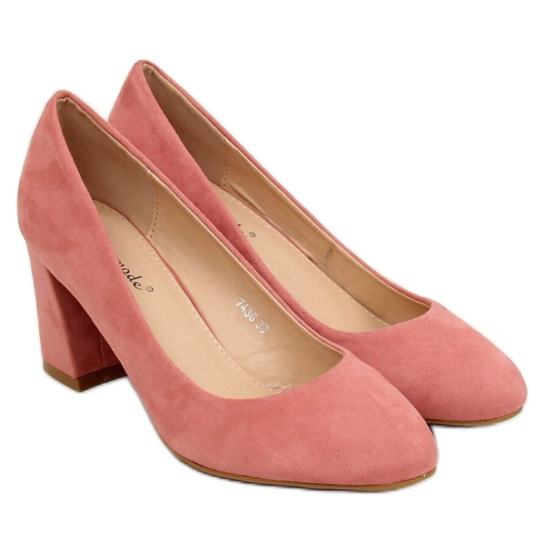 Pumps am rosa Pfosten 7436 Pink 1