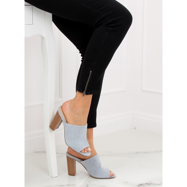 Blau 88010 Blaue High Heels 1