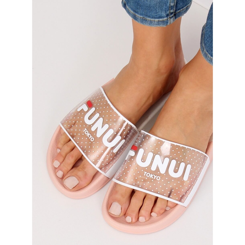 Rosa Damen Hausschuhe Rosa ZD807 Rosa 1