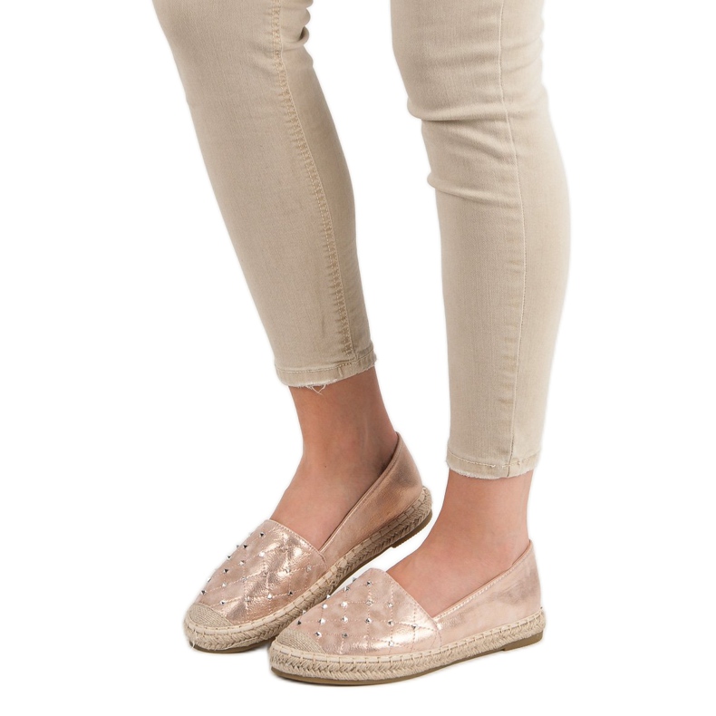 Lucky Shoes Espadrilles mit Jets rosa 1