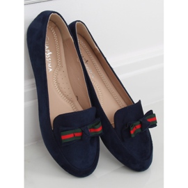 Marineblaue Slipper für Damen JM6690Q Azul Marino navy blau 1