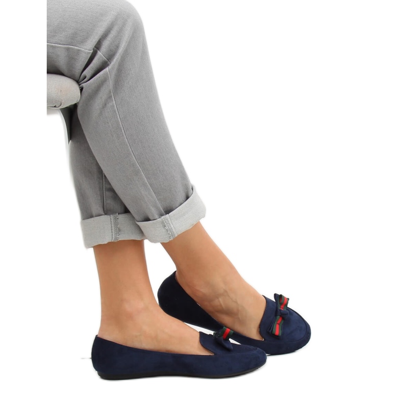 Marineblaue Slipper für Damen JM6690Q Azul Marino 2