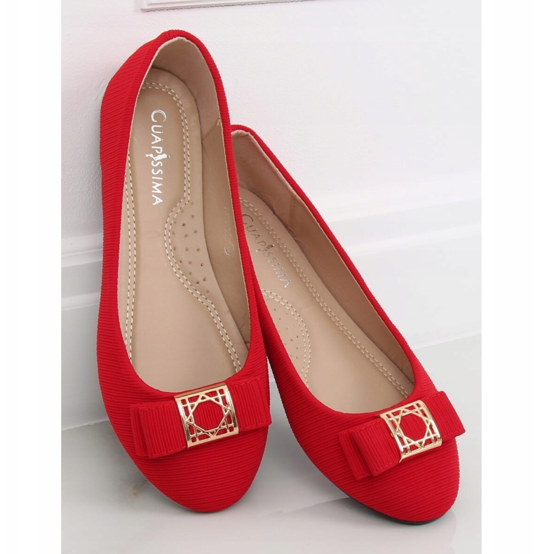 Rote Damenballerinas JM6675Q Rojo 2