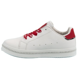 Sportschuhe zum Schnüren weiß 1