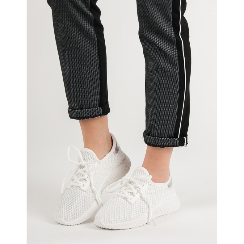 Sportschuhe zum Hineinschlüpfen weiß 2