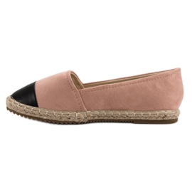 Super Me Espadrilles aus Wildleder rosa 1