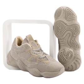 Renda Beige Turnschuhe 1