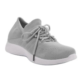 Textile Sportschuhe grau 2