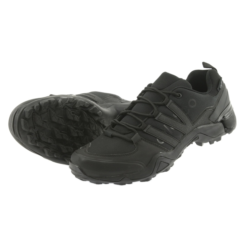 Schwarze Atletico 8008 Turnschuhe 5