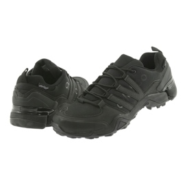 Schwarze Atletico 8008 Turnschuhe 4